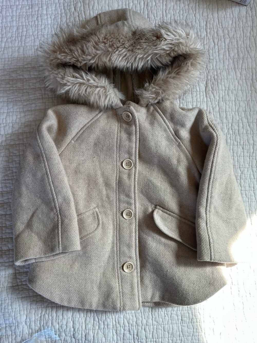 Zara Kids Wool Blend Coat 514